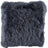 Long-Wool Sheepskin Cushion | 50x50 cm Navy