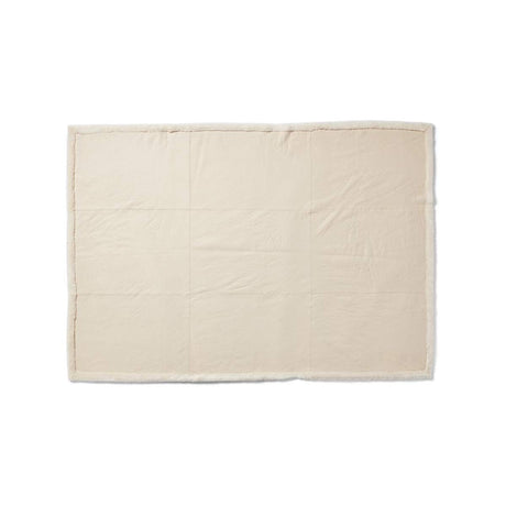 Angelina Throw | Doubleface Sheepskin | Short Wool Beige