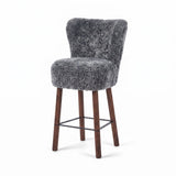 Emilia Bar Stool Light Grey