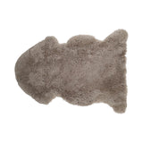 Black Country Sheepskin | New Zealand | Long Wool Curly | 90 cm Dark Beige