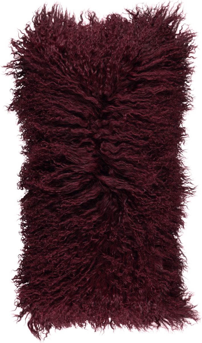 Curly Cushion | 28x56 cm Burgundy