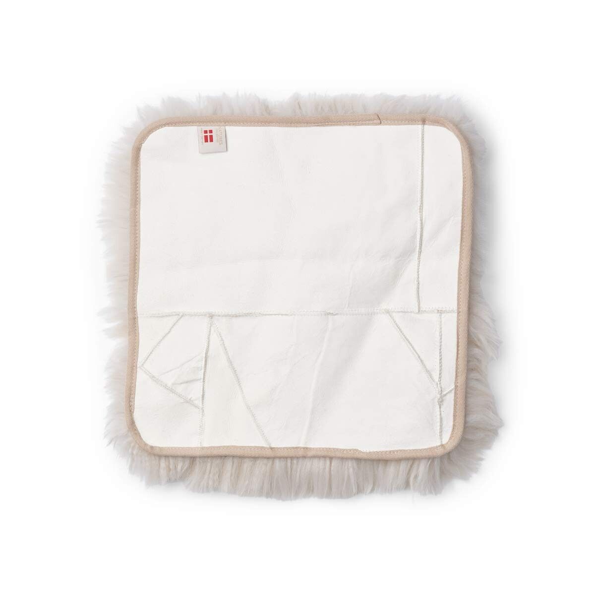 Long Wool Sheepskin Seat Cover Zero Waste Linen