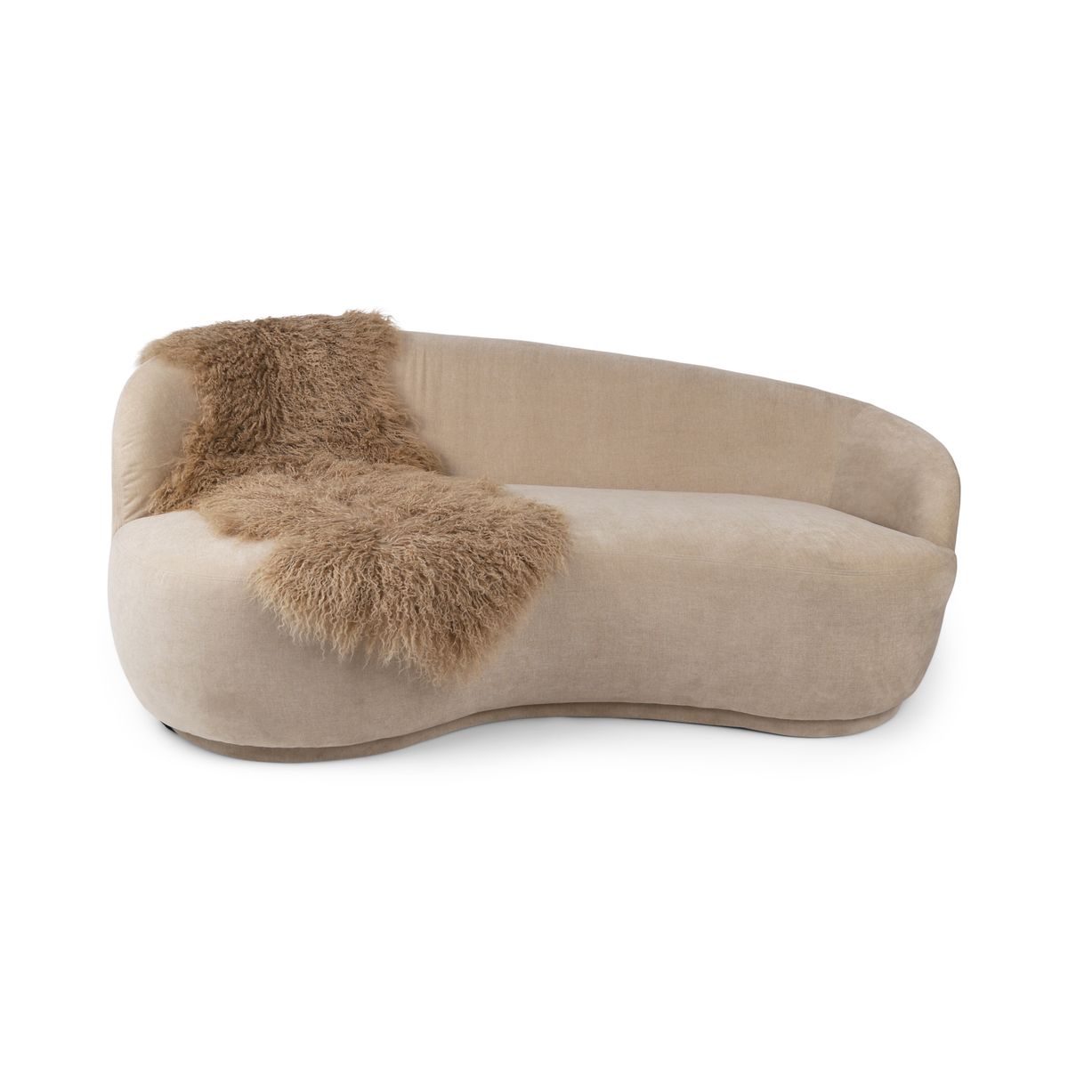 Double Mongolian Sheepskin | 150 x 55 cm
