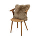 Sheepskin Cushion | Long Wool | New Zealand | 50x50 cm Taupe