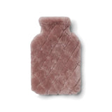 Leaf Hot Water Bottle Light Purple