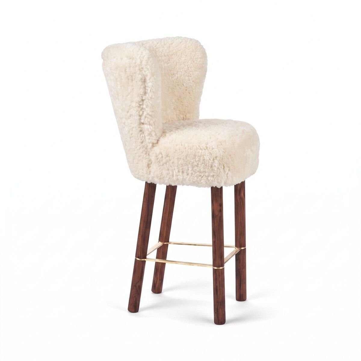 Emilia Bar Stool Ivory