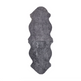 Double Short Wool Merino Sheepskin Rug | Light Grey | 180x60 cm (Bestseller)