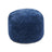 Round Moccasin Pouf | ø55xH46cm Navy Blue