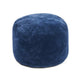 Round Moccasin Pouf | ø55xH46cm Navy Blue