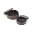 Leather Box Set | Set of 2 | Round