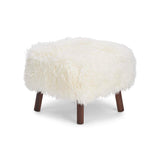 Emil Foot Rest Stool Snow White