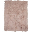 Throw of Curly Sheepskin | 140x180 cm Dove