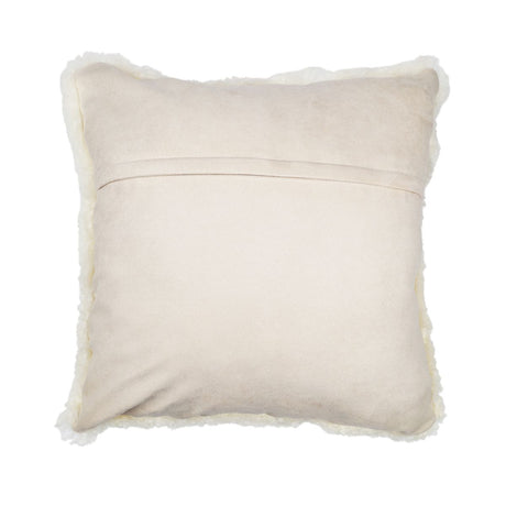 Sheepskin Cushion | Short Wool | New Zealand | 40x40 cm White