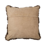 Sheepskin Cushion | Short Wool | New Zealand | 40x40 cm Mushroom
