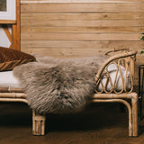 New Zealand Sheepskin | Long Wool | 100 cm Taupe