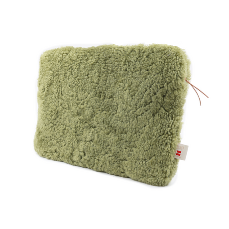 Sheepskin Computer Sleeve | 36x28 cm Sage Green