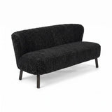 Emanuel 2 seater Sofa Black