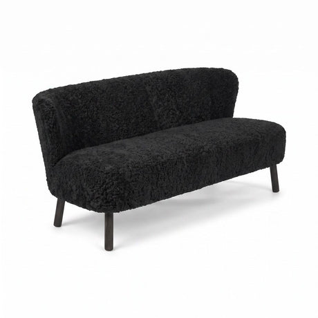 Emanuel 2 seater Sofa Black