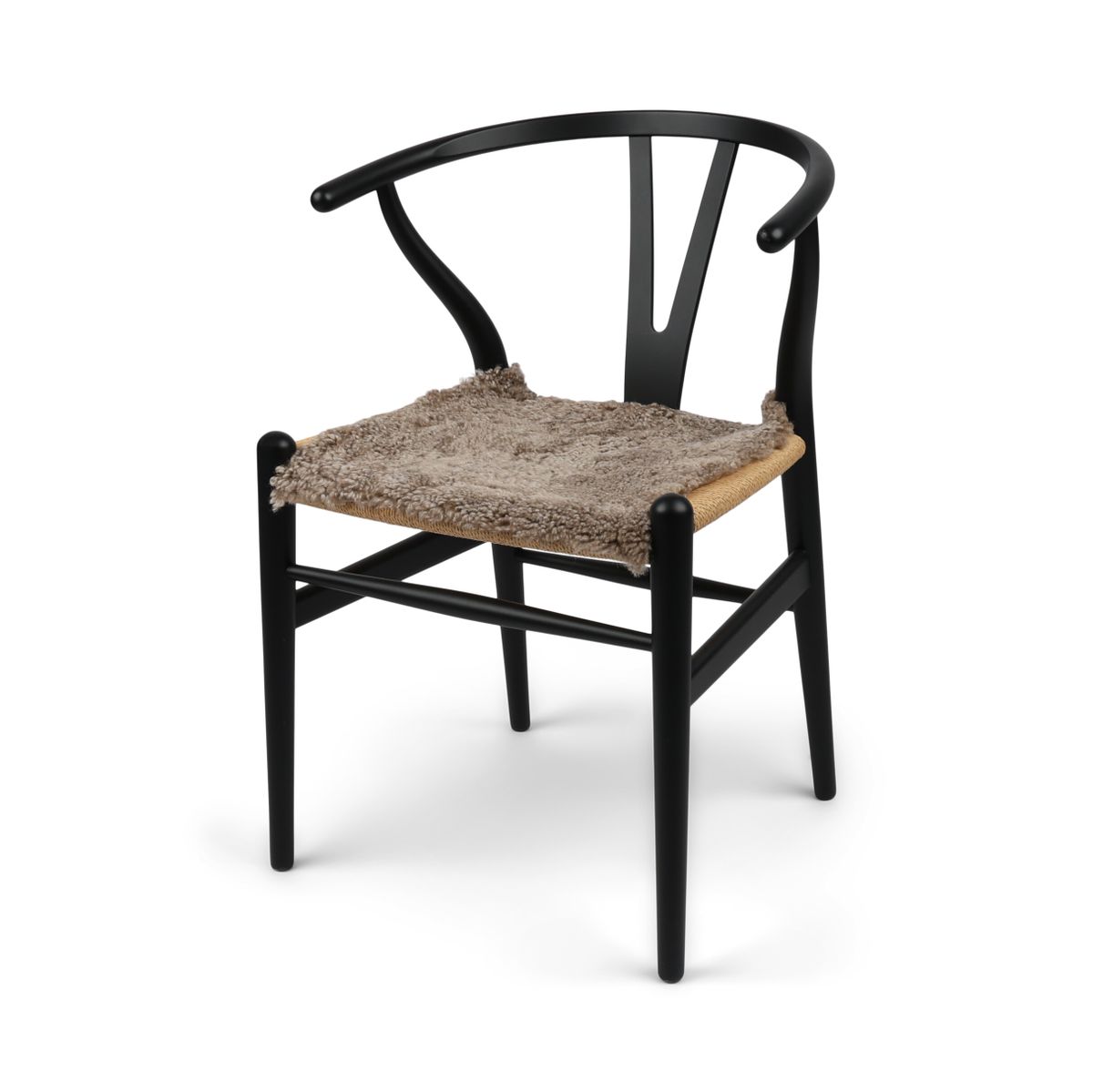 Short Wool Seat Cover | New Zealand | 40x40 cm Sahara