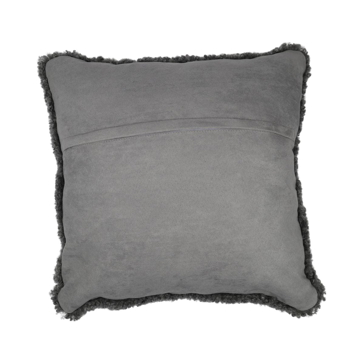 Sheepskin Cushion | Short Wool | New Zealand | 40x40 cm Scandinavia Light Grey