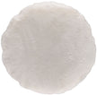Nordic Velvet Single sided Cushion | Ø45 cm | Ø62 cm Pearl