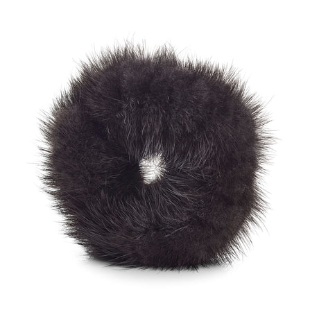 Mink Hair Band Dark Grey