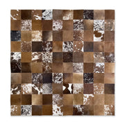 Cowhide Design Rug | Brazil | 200x200 cm