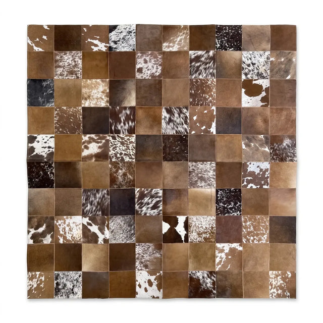 Cowhide Design Rug | Brazil | 200x200 cm