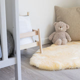 Baby Sheepskin | Short Wool | New Zealand | approx. 95x50 cm Cream