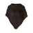 Molly Poncho Dark Brown