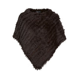 Molly Poncho Dark Brown