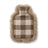 Hot Water Bottle | Sheepskin and Wool | 37x27 cm Rob Roy Tartan Natural/Taupe