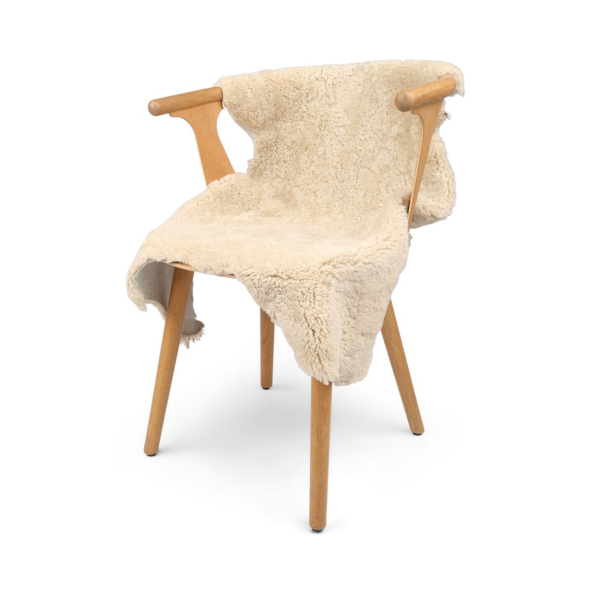 New Zealand Sheepskin | Natural Shape | Short Wool | 90x60 cm