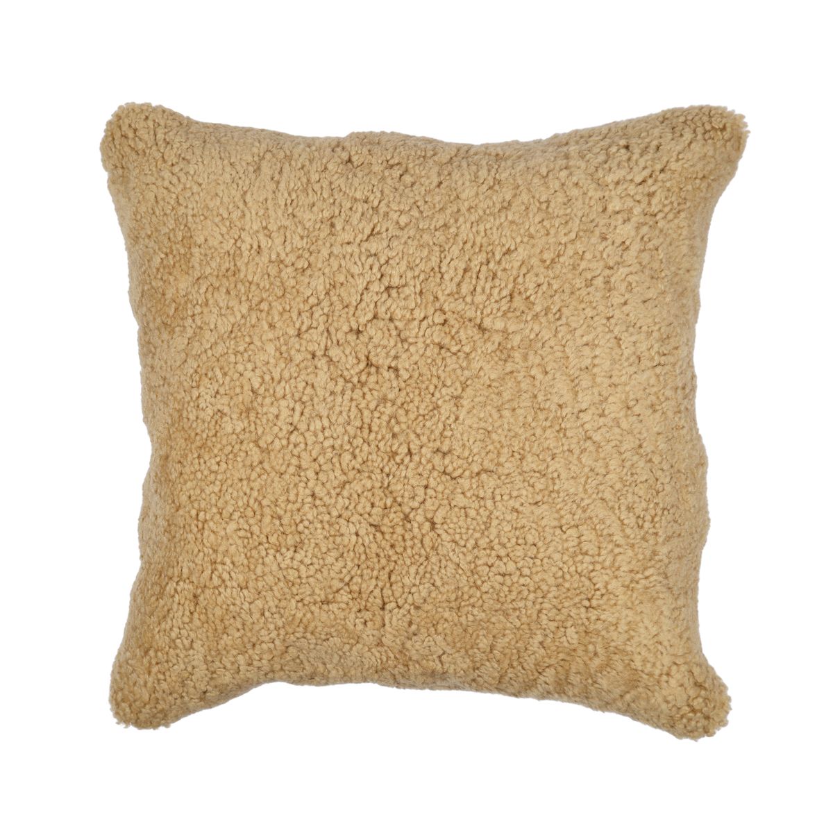 Sheepskin Cushion | Short Wool | New Zealand | 50x50 cm Honey