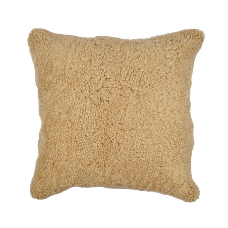Sheepskin Cushion | Short Wool | New Zealand | 50x50 cm Honey