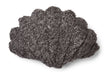 Short Wool Shell Cushion | Small | Medium | Large Graphite