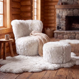 Skandi Round Chair Linen