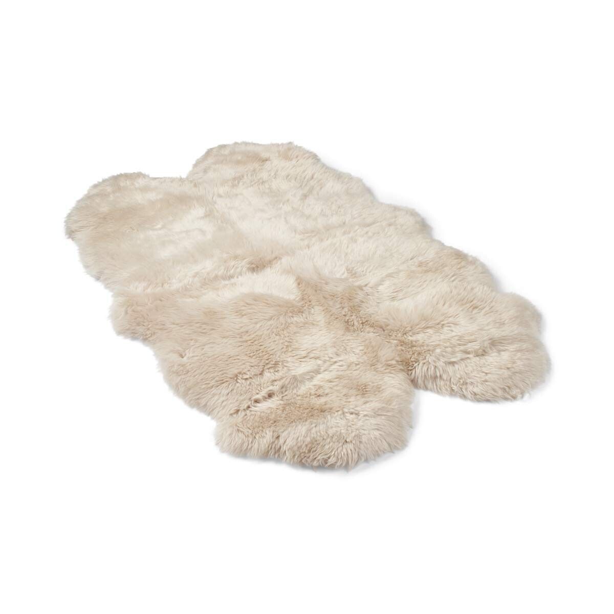Quadruple Sheepskin | Long Wool | New Zealand | 170x110 cm