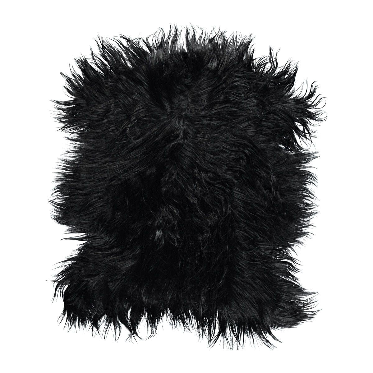 Premium Goat Skin | Mongolia | 110x70cm Black