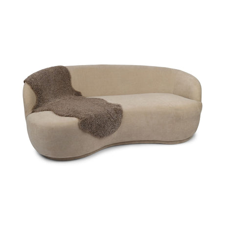 Double Sheepskin |Short Wool | New Zealand | 160x60 cm Sahara
