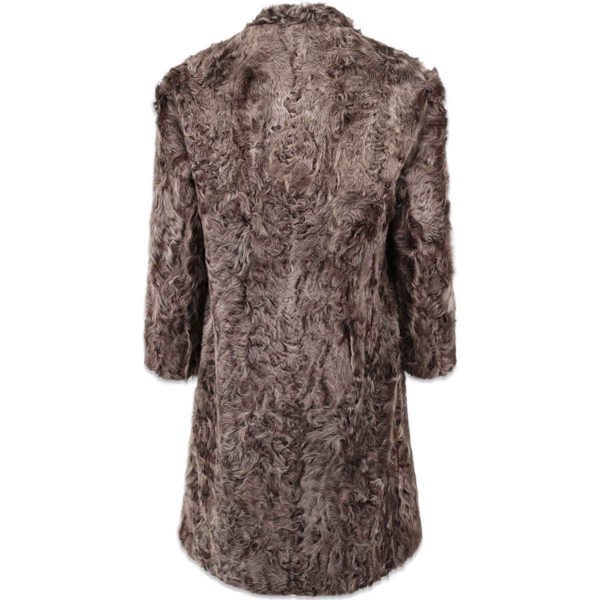 Sofia Jacket | Kalgan Lambskin Brown Snow top