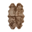 Premium New Zealand Sheepskin | Long Wool | Quadruple Rug 180x110 cm Taupe