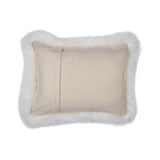 Sheepskin Cushion | Long Wool | New Zealand | 35x45 cm Ivory