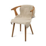 Short Wool Curly Sheepskin 100 x 60 cm Moon Light