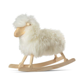 Rocking Sheep Short Wool | L85xW25xH60 cm | Large