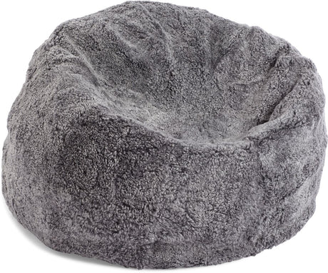 Large Round Sheepskin Bean Bag - Sheepskinhouse.co.uk