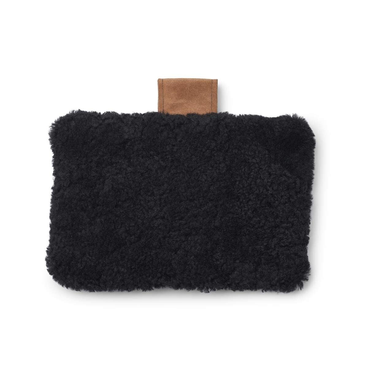 Head Rest | Short wool Black