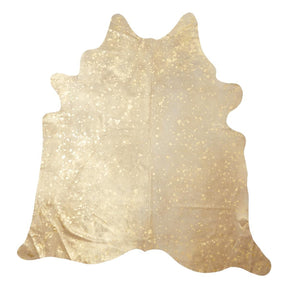 Cow Hide Rug | Gold | 4,32 sqm