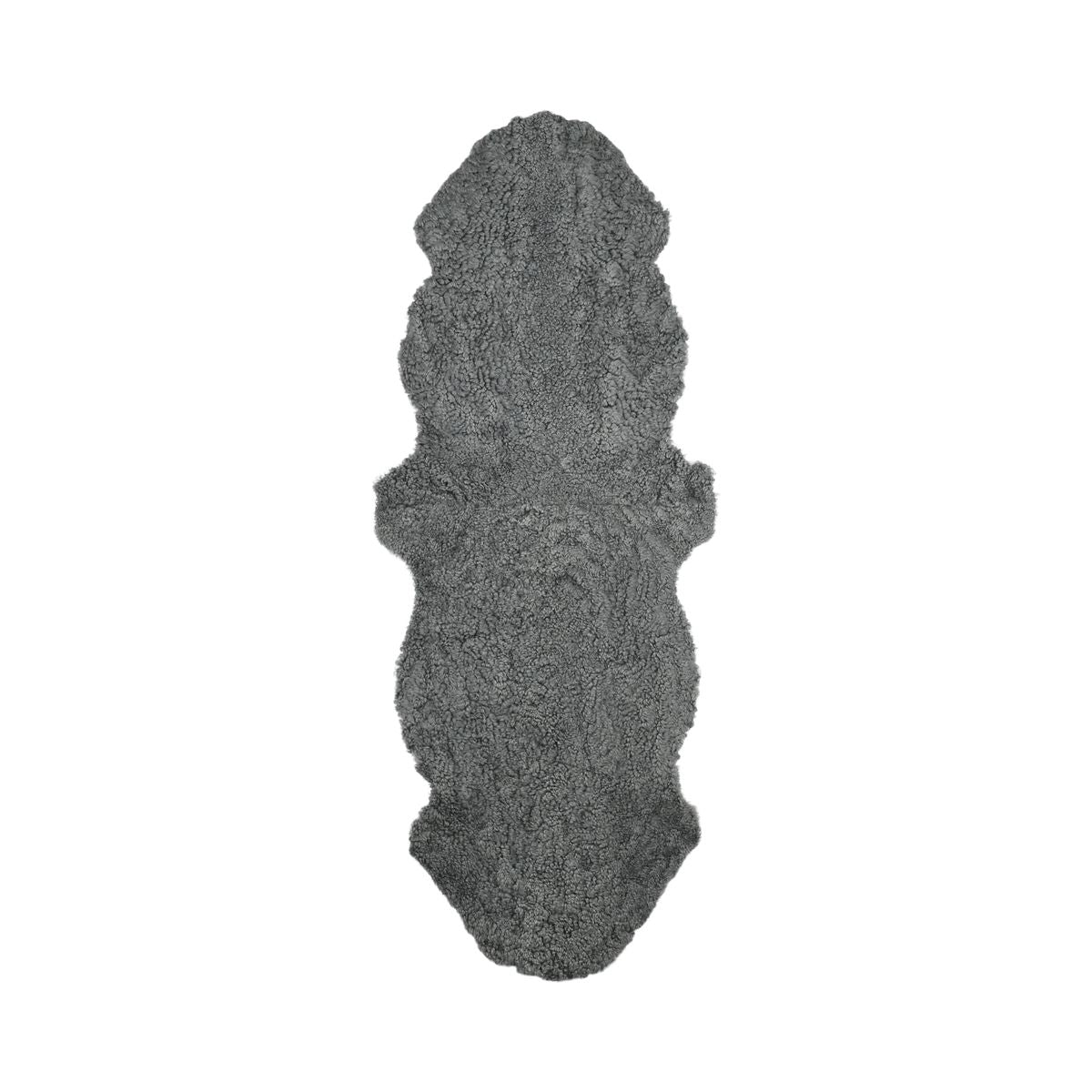 Double Sheepskin |Short Wool | New Zealand | 160x60 cm Scandinavia Light Grey