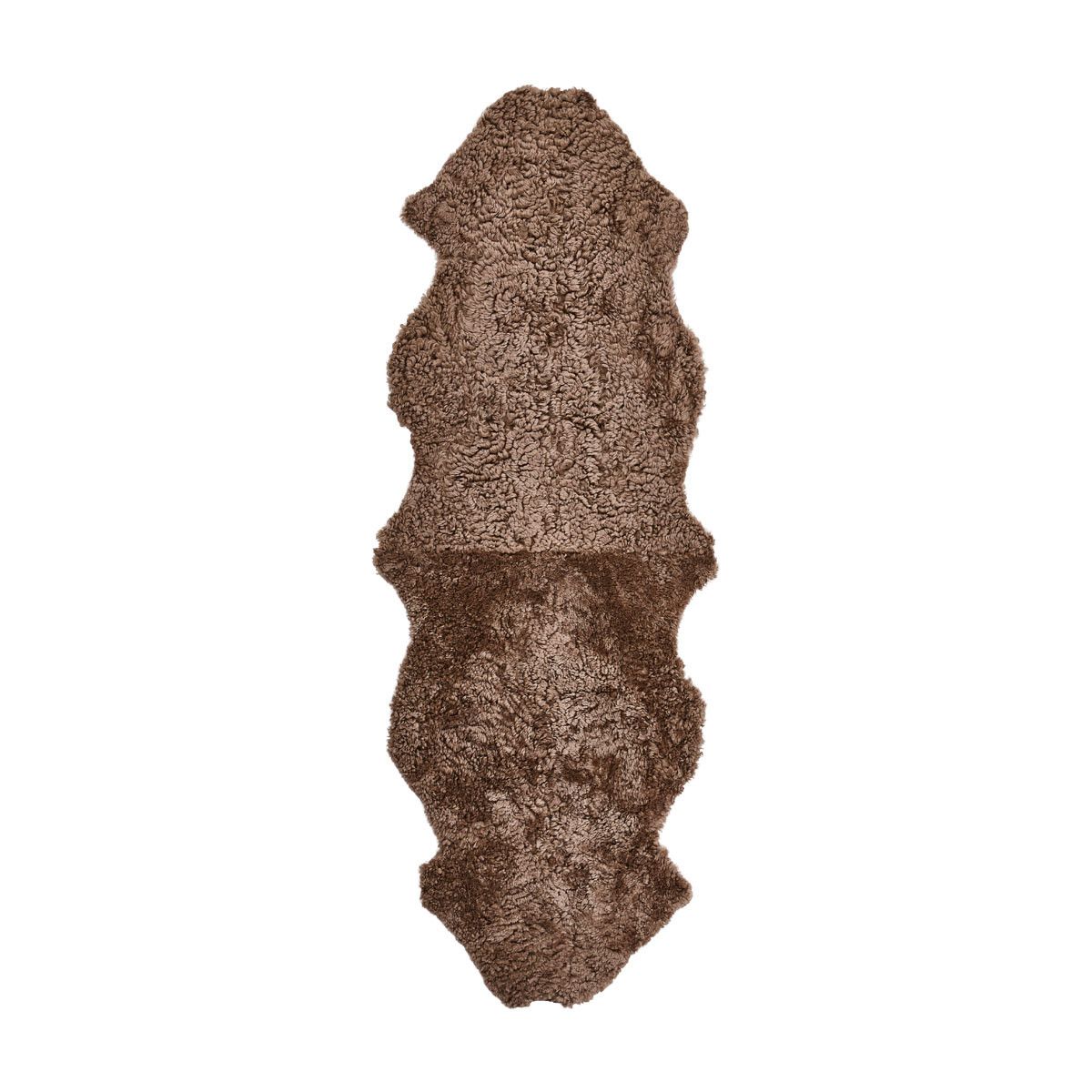 Premium | Double New Zealand Sheepskin | Short Curly Wool | 180 cm
